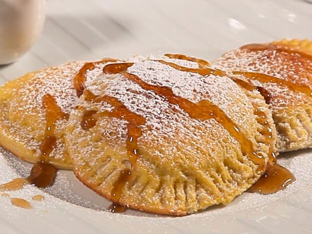 Torrijas rellenas de dulce de leche