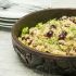 Ensalada de quinoa, pasas y perejil