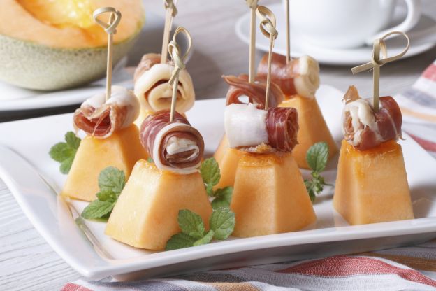 Jamón con melón