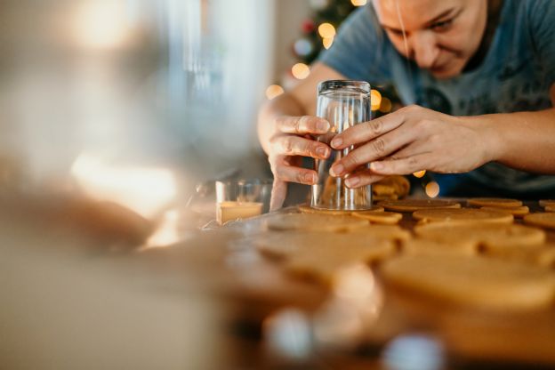 ¿Cómo hacer galletas sin cortapastas?
