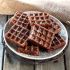 El brownie-waffle