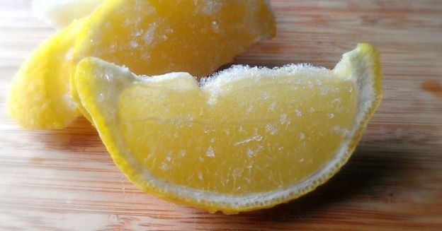 usos del limón congelado