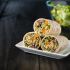 Wraps de quinoa con verduras