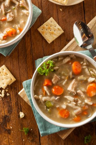 Sopa islandesa de borrego