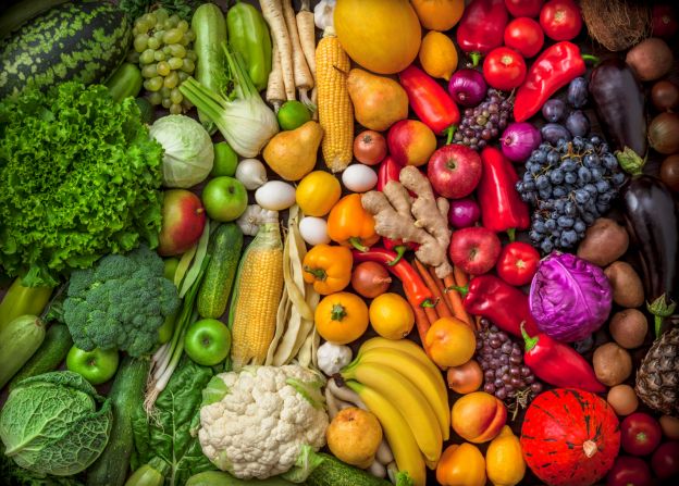 Lo que revelan los colores de frutas y verduras