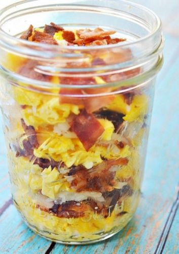 Huevos con bacon