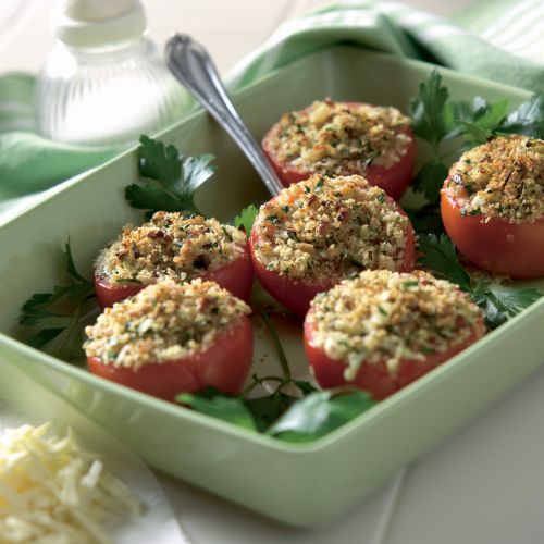 Tomates gratinados