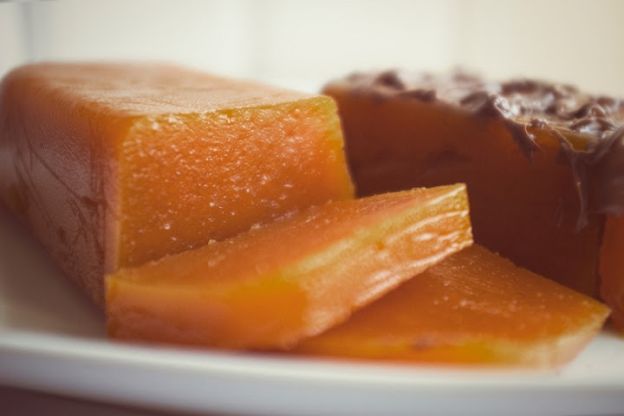 Auténtico dulce de batata con chocolate