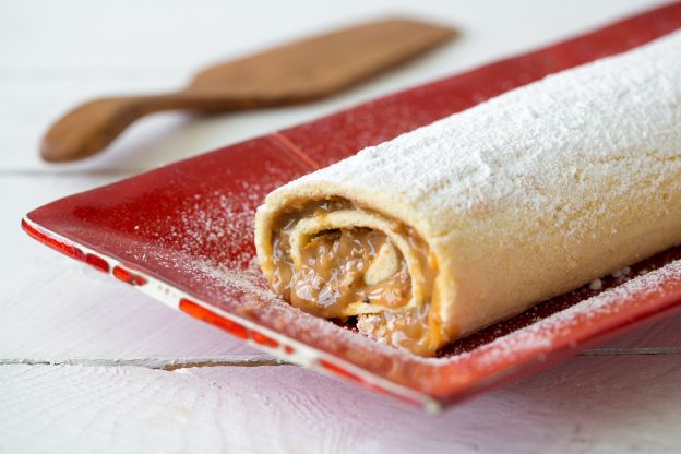 ARROLLADO DE DULCE DE LECHE