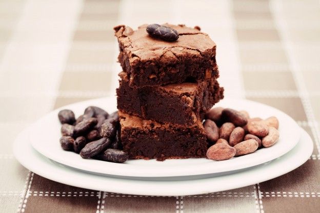 19. Brownie con chocolatinas