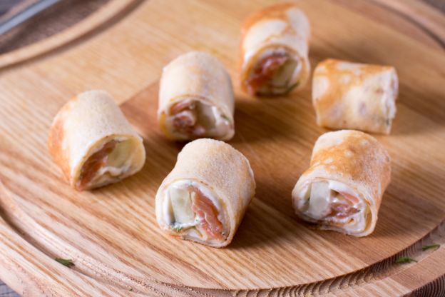 ROLLITOS DE PATÉ