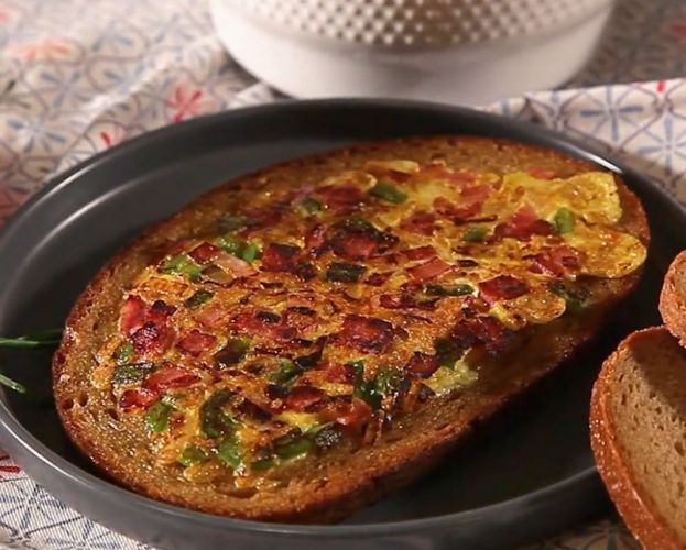 PIZZA DE PAN FRANCES