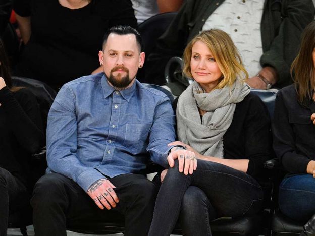 Cameron Diaz y Benji Madden