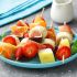 Brochettes de fruta