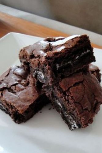 Brownie con Oreos