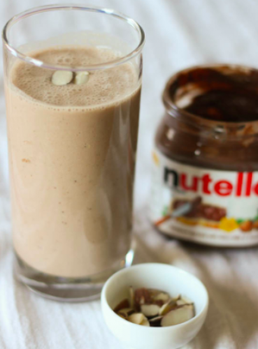 2.- milkshake de nutella