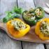 Pimientos rellenos con quinoa