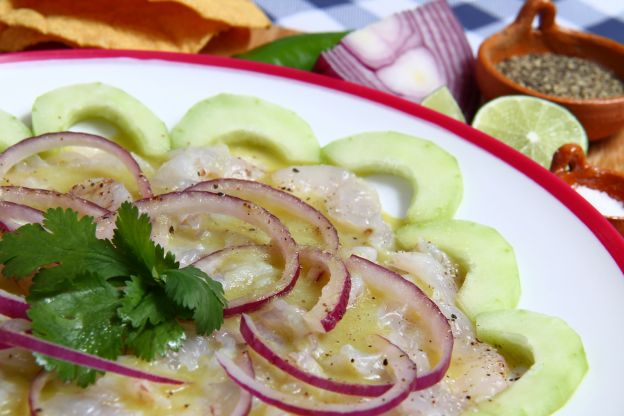 Aguachile de gambas
