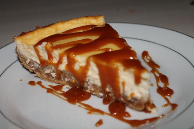 Cheesecake de dulce de leche