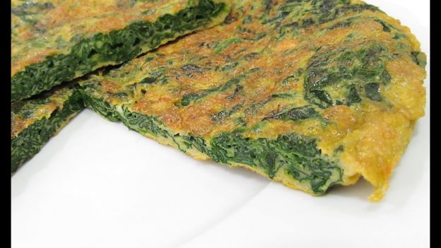 tortilla de espinacas