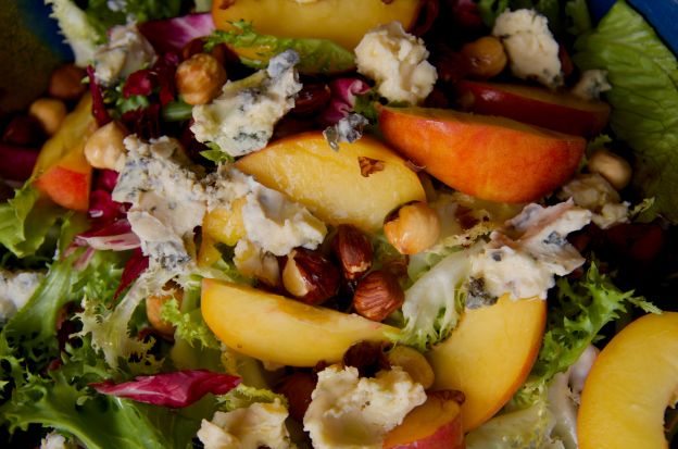 Ensalada de endibias y queso azul