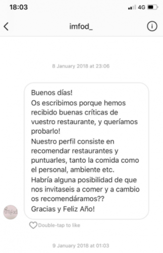 todo comenzó con un mensaje...