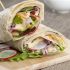 Wrap de vegetales asados