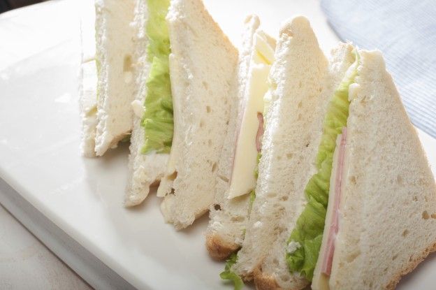 15. Sándwich de Philadelphia y jamón York