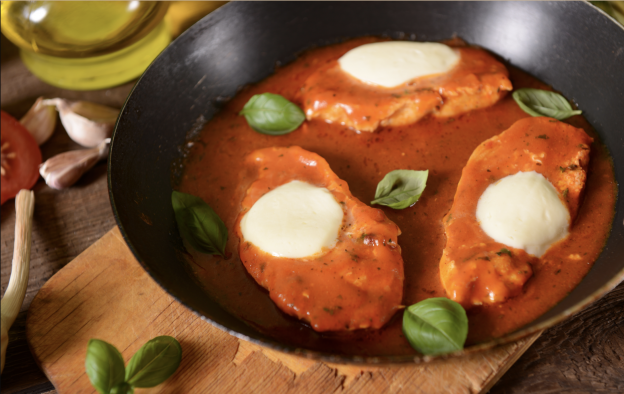 Pollo a la parmesana