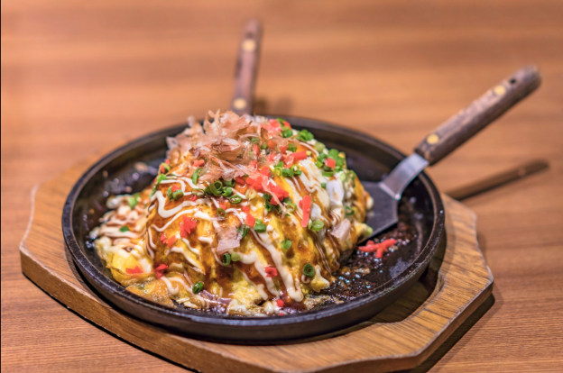 Okonomiyaki o tortilla japonesa