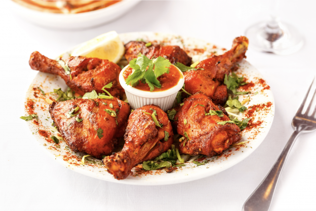 Pollo Tandoori a la parrilla