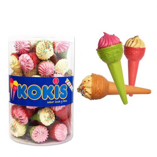 7. Helados de golosina y galletas