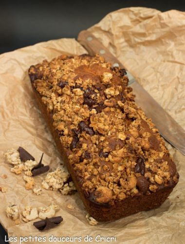 Cake de chocolate y muesli