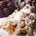Risotto con setas y alcachofa