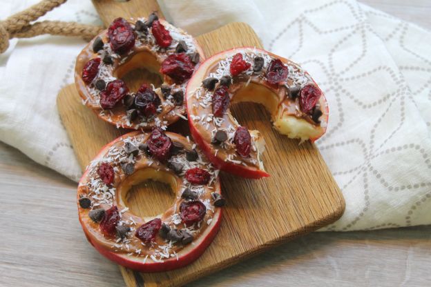Donuts saludables de manzana