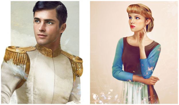 El príncipe y Cenicienta