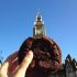 Cookie de chocolate en el Big Ben en Londres