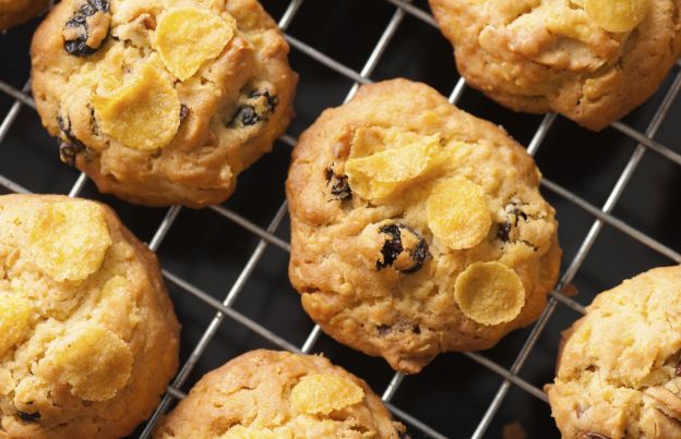 Cookies de corn-flakes