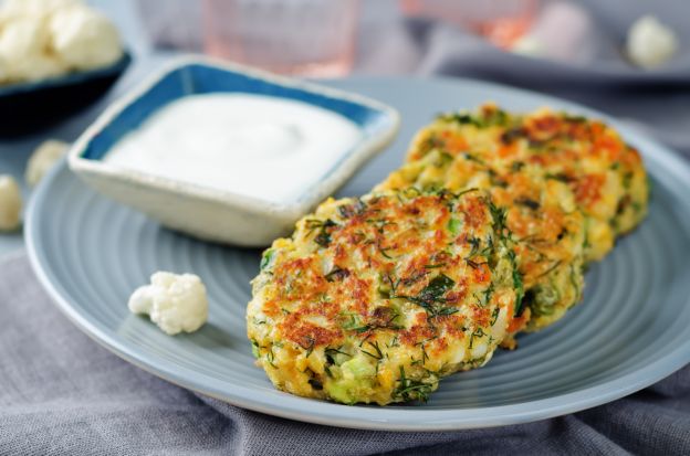 Tortitas de arroz y vegetales