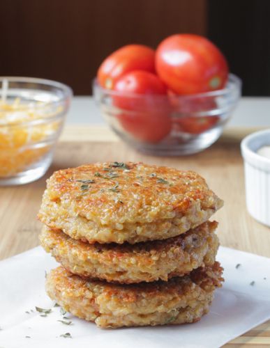 Hamburguesas de legumbres y quinoa