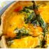 Quiche de queso y espinaca