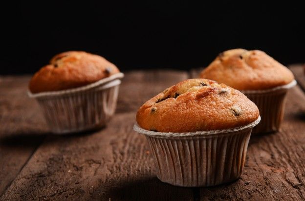 2. Muffins de melocotón