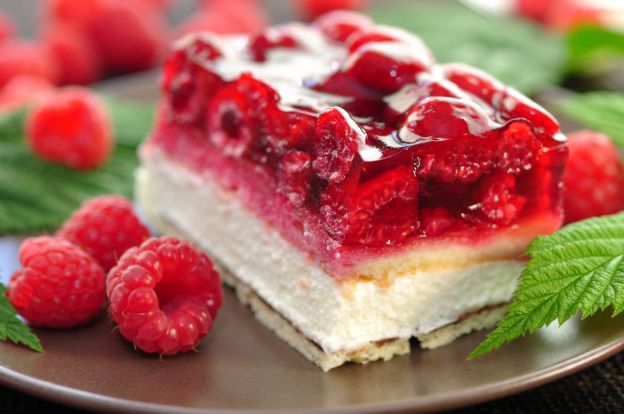 Tarta de frambuesas