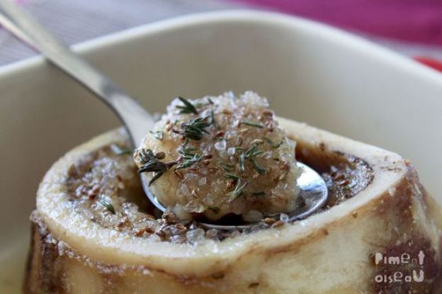 Os à moelle au gros sel (médula ósea de res con sal)