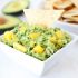 Guacamole de mango y cilantro