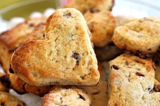 Scones de arándanos