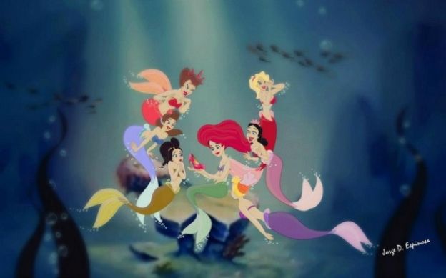 Ariel y sus hermanas tienen sueños...