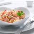 Tallarines con queso Philadelphia y gambas al estilo Thai