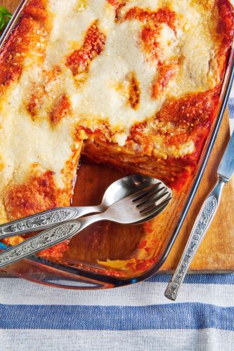 la lasagna es un plato compacto