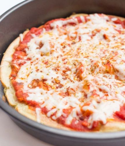 corteza de quinoa para pizza